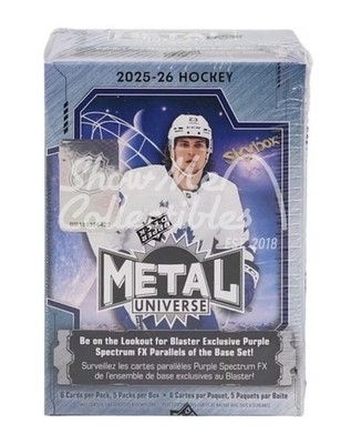 2025-26 Upper Deck Skybox Metal Universe Hockey 5-Pack Blaster Box SEALED