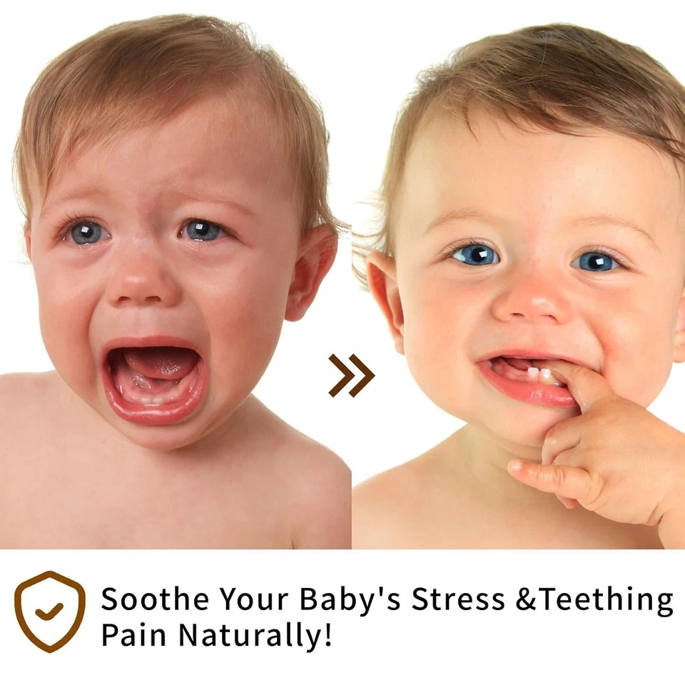 Mamas Teether: Teething Roller, Teething Roller All Natural for Babies, Teeth - Image 4 of 4