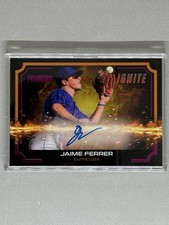 2025 Pulse Foundry Baseball Jaime Ferrer Ignite /20 Auto Minnesota Twins #ING-JF
