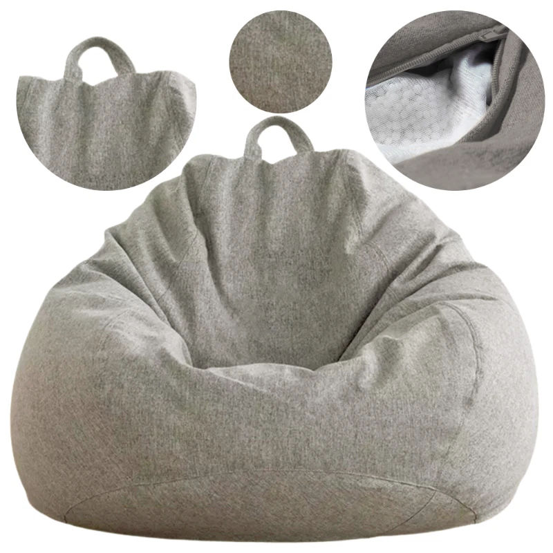 Sofa Sack Poltrona a sacco in peluche, ultra morbida, in memory foam