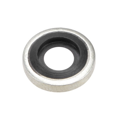 #ad Bonded Sealing Washers M6 Carbon Steel Nitrile Rubber Gasket Pack of 50 $15.61