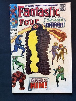 Fantastic Four #67 - 1st Appearance of HIM (Warlock) -  Silver Age KEY Comic! VG
