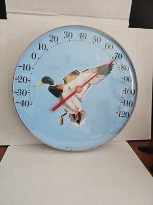 Vintage Jumbo Dial Duck Thermometer Made In USA 