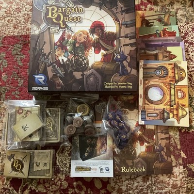 Bargain Quest Board Game Renegade Game Studio 2019 Adventures in Capitalism