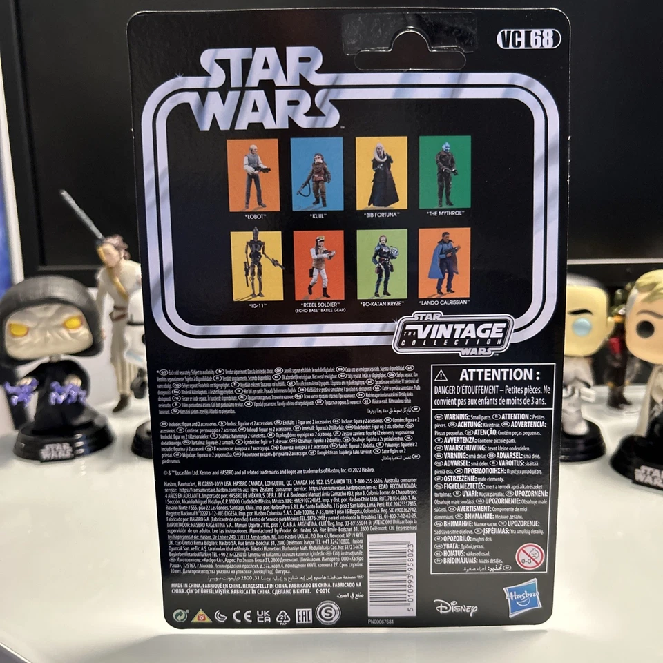 COLECCIÓN VINTAGE STAR WARS: SOLDADO REBEL (EQUIPO DE BATALLA BASE ECO) 2021 - VC68 Foto 3 de 4