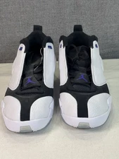 Air Jordan Jumpman Quick 23 size 121 Winter White With Purple Accents NWT