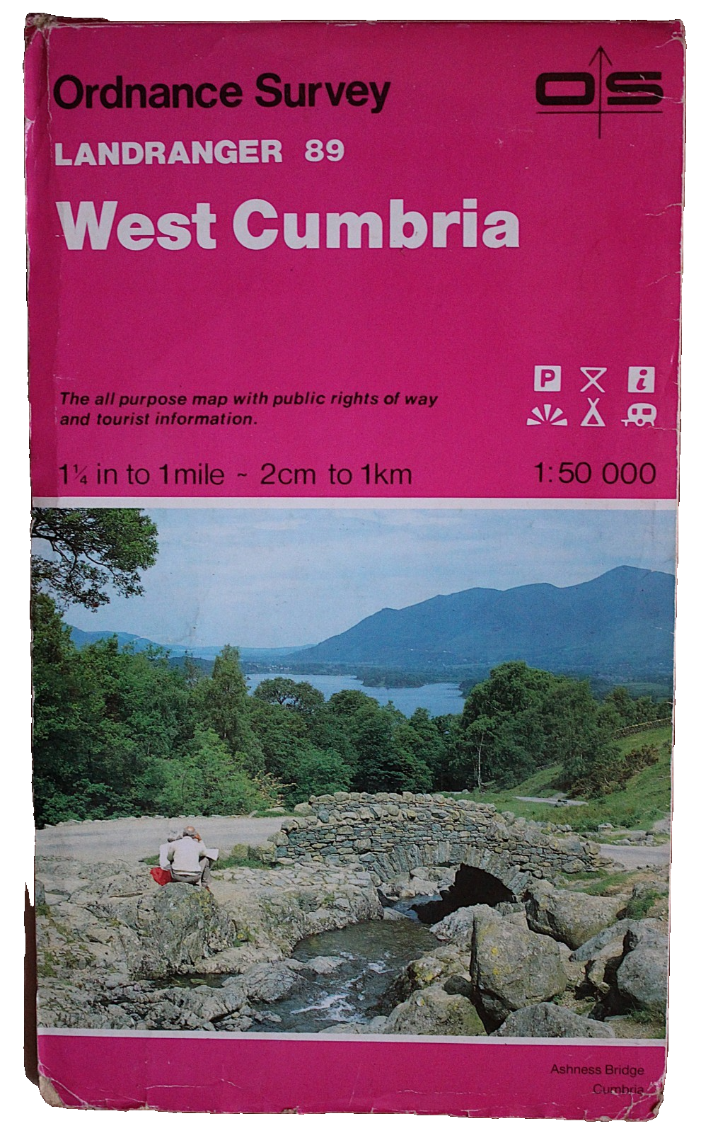 Ordnance Survey Landranger 89 West Cumbria 2nd