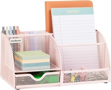 Mind Reader 7-Compartment Desk Organizer Meta...