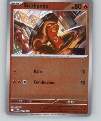 ME01: Mega Evolution #029/132 Sizzlipede