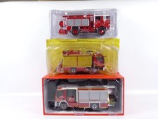 KAS-N Lot de 3 Voitures 1/43 Modèles cassés Camions Pompiers BROKEN MODELS