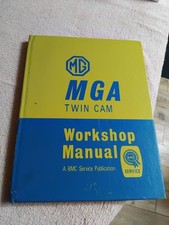 MG MGA Twin-Cam Factory Workshop Manual VGC FREE POST Original BMC Publication