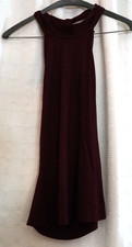 Forever 21 burgundy M halter top for juniors
