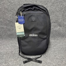NEW Osprey Aoede Airspeed 20L Backpack Black Laptop Bag Axinn Logo Work Employee