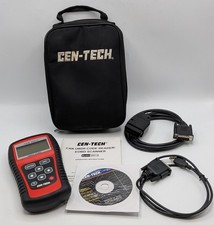 Cen-tech Obdii Code Reader Eobd Scanner Model 98614 With Case Works Cen-tech Obdii Code Reader Eobd Scanner Model 98614 With Case Works