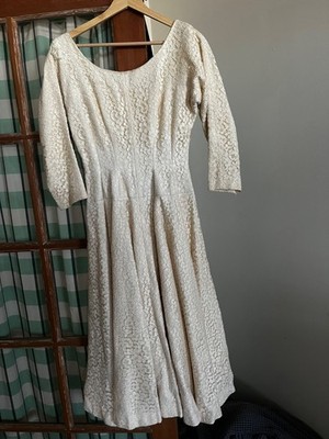 Vintage Jonny Herbert Lace Dress Size xsmall/small   Pics showing damage