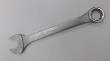 3-1/8"Combo Wrench 12 Point Box End, Satin Chrome Finish Williams USA JHW1199A