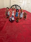 Flintstone Figurines Fred Wilma Betty Barnie BamBam Dino