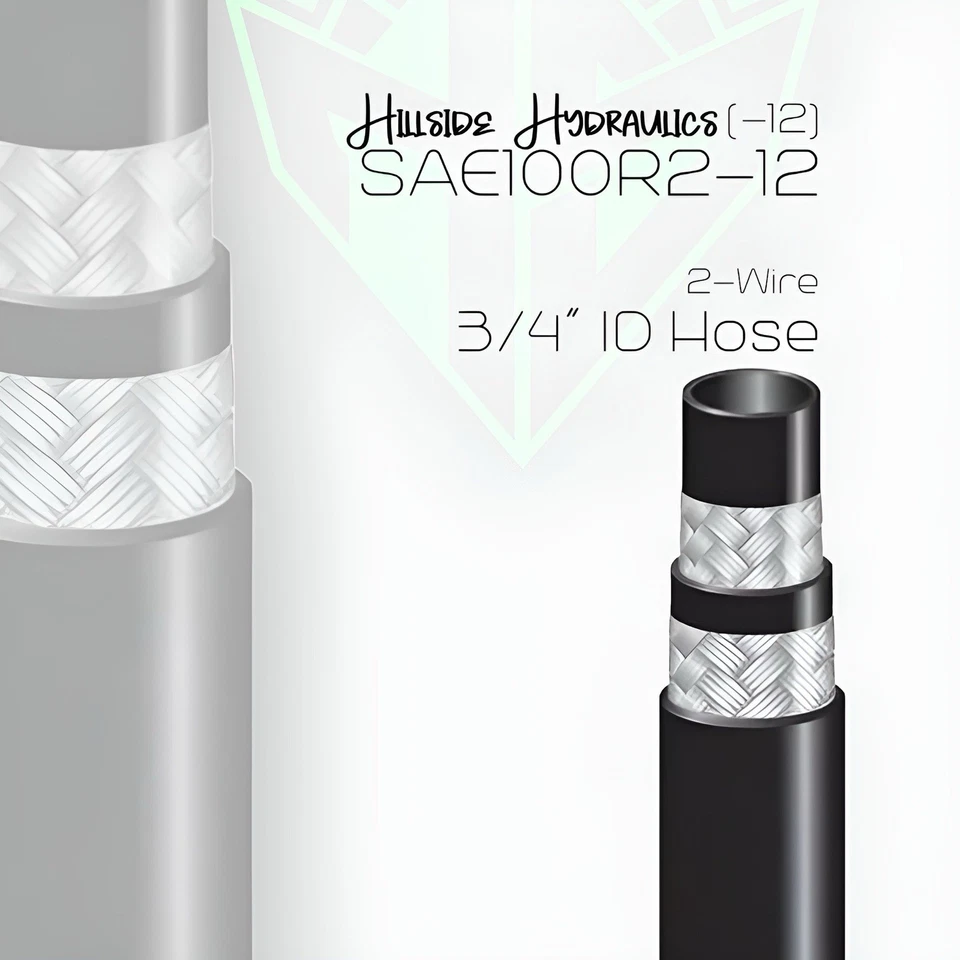 3/4" x 18" Hydraulic Hose Assembly #12 JIC37 (FEMALE/MALE) Ends, 1-1/16 JIC - Image 2 of 4