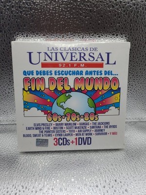 3cds & DVD 70s 80s Universal Elvis Boston Earth Wind & Fire