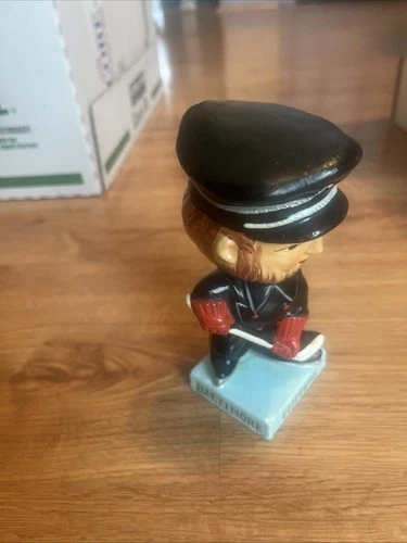 1960's Vtg Baltimore Clippers Hockey AHL Bobble Head Nodder Sports Figure Japan