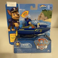 Spin Master PAW Patrol Chase Rescue Boat SwimWays WindUp Toy Nickelodeon Blue 4 