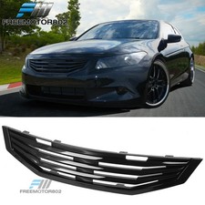 For 08-10 Honda Accord Coupe Mugen Style Front Upper Grille Grill Gloss Black For 08-10 Honda Accord Coupe Mugen Style Front Upper Grille Grill Gloss Black