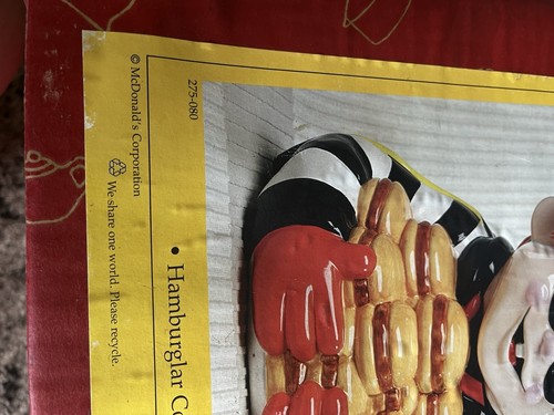 McDonald’s Vintage 1997 Hamburglar Treasure Craft Ceramic Cookie Jar - READ - Picture 10 of 23