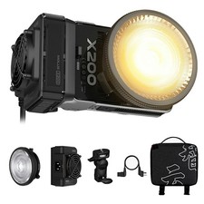 Zhiyun Molus X200 200W Bi-color LED Handheld Pocket Video Light Photography Ligh