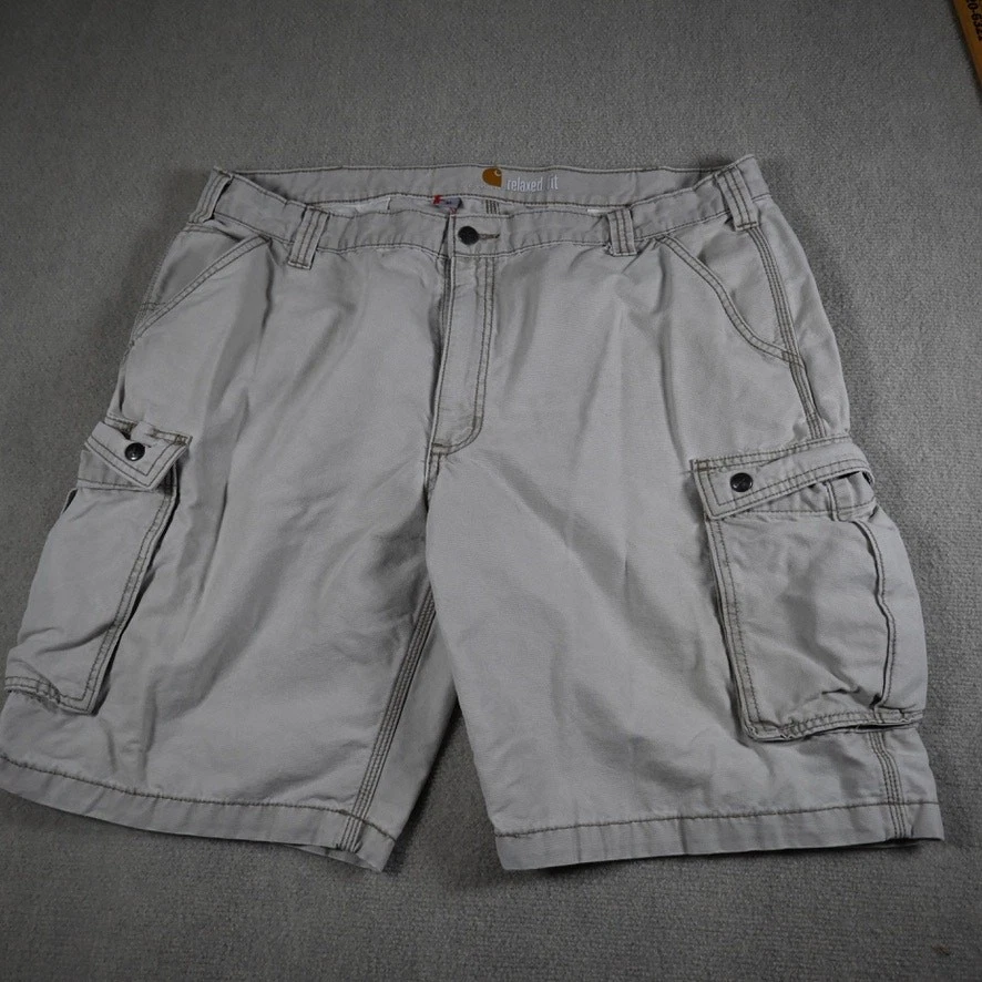 Carhartt Relaxed Fit Cargo Shorts – Creme 42