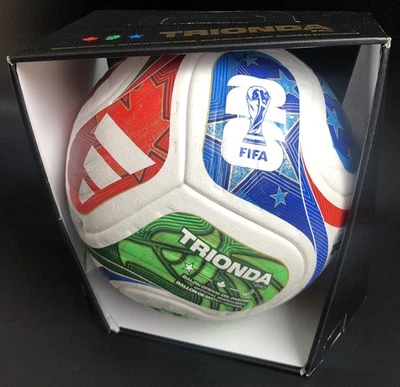 Adidas Trionda Pro Official Match Ball Mondiali 2026 JD8021 calcio taglia 5 professionali
