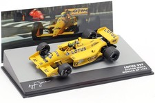 F1 LOTUS 99T #12 Senna Winner Monaco GP 1987 1/43 Altaya F1BRACOL002-51581