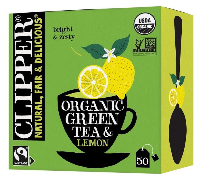Green Tea & Lemon Teabags &ndash; Usda Organic, Great Hot Or Ice