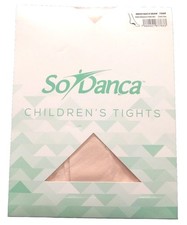 So Danca Child Mesh Back Seamed Convertible Tights, style number TS95