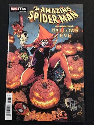 Amazing Spider-man 14 Variant Ed McGuinness Key 1st app HALLOWS EVE Vol 6 2022