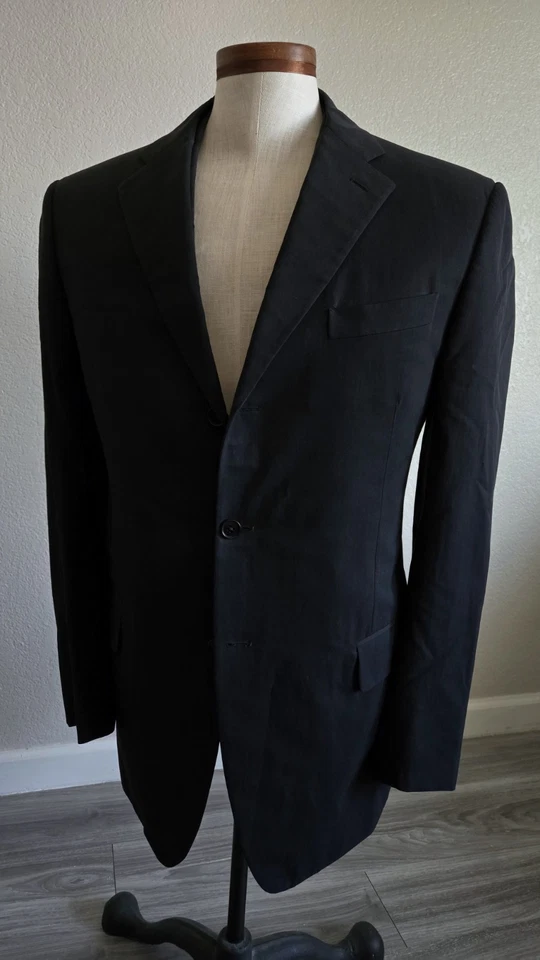 Abrigo deportivo blazer Cantarelli para Donna Karen para hombre 42R lona completa, suministro de trajes. Foto 2 de 4