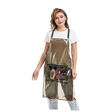 Barber Hair Stylist Apron For Beauty Salon Waterproof with Adjustable Black