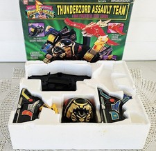 Mighty Morphin Power Rangers Deluxe Thunder Megazord Not Complete w/ Box VG 1994