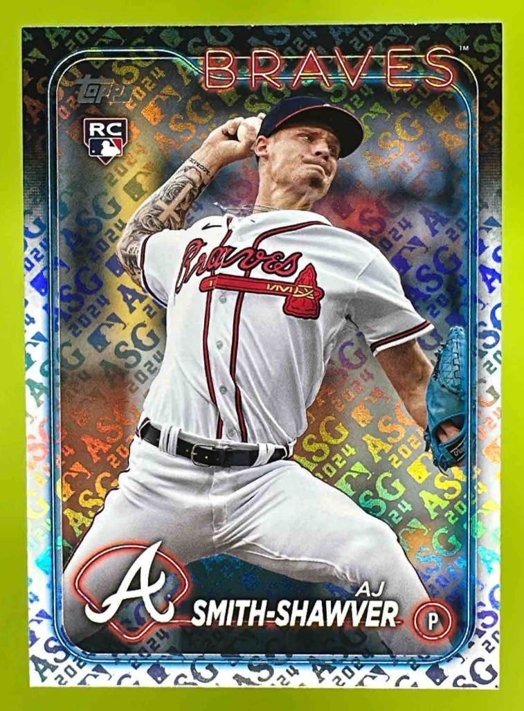 2024 Topps #117 AJ Smith-Shawver ASG All Star Game Foil Rookie Atlanta Braves