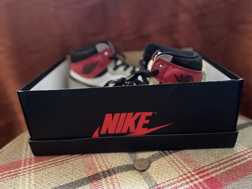 Jordan 1 Retro High OG grigio fumo chiaro prezzo consigliato $ 356