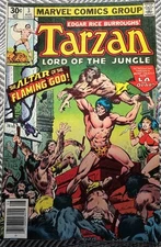 Tarzan: Lord of the Jungle #3. Marvel Comics Group, 1977. Edgar Rice Burroughs'