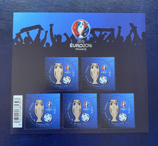 TIMBRE FRANCE  BLOC FEUILLET BF 137 NEUF ** UEFA EURO 2016 Football