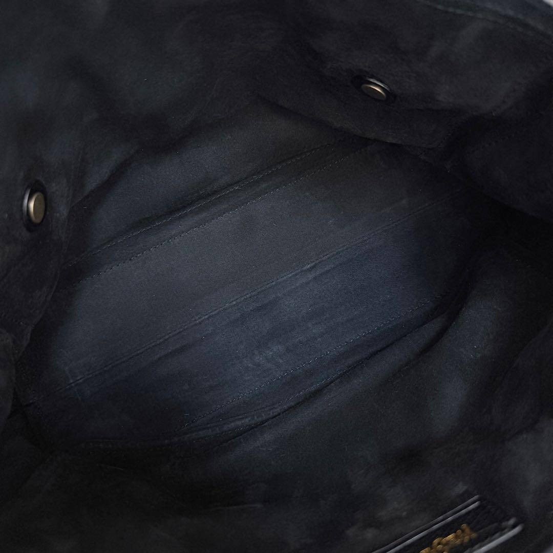 Yves saint Laurent Leopard Pony Hair Shoulder Bag 2000s Vintage Used Japan thumbnail 10