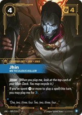 Jhin - Meticulous Killer 089/219 Epic Unleashed Riftbound Foil Near Mint — live eBay listing