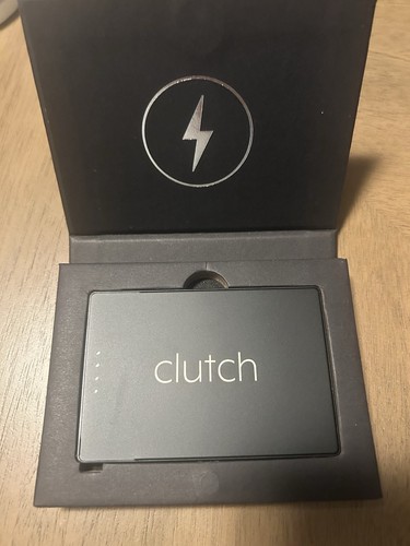 Clutch -Pro Portable Charger- For Use with iPhone 14 & Older & Small Devices-New