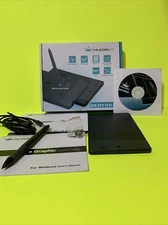 HUION H420 OSU Graphics Drawing Tablet Signature Pad Digital Pen+3 Express Keys