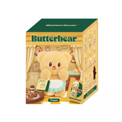 FUNISM Butter Bear Butterbear Business Day Series Blind Box Figura Giocattolo Floccato - Foto 17 di 21