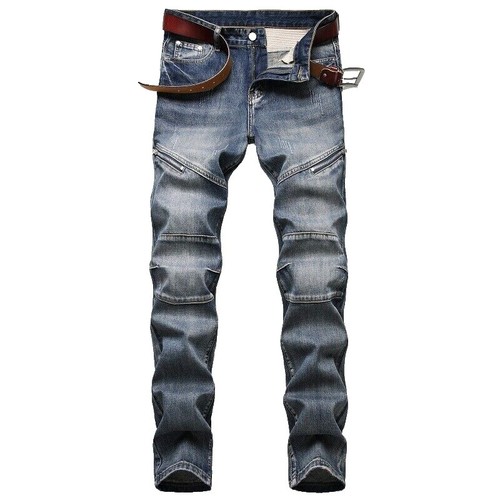 Supreme Contrast Stitch Double Knee Black Cotton Denim Pants Size