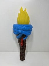 Kids Burning Torch 10-3/4  Battery Operated Coiled Snake Around Handle