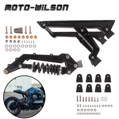 For BMW K75 K100 K1100 Cafe Racer 340mm Shock Absorbers Suspension
