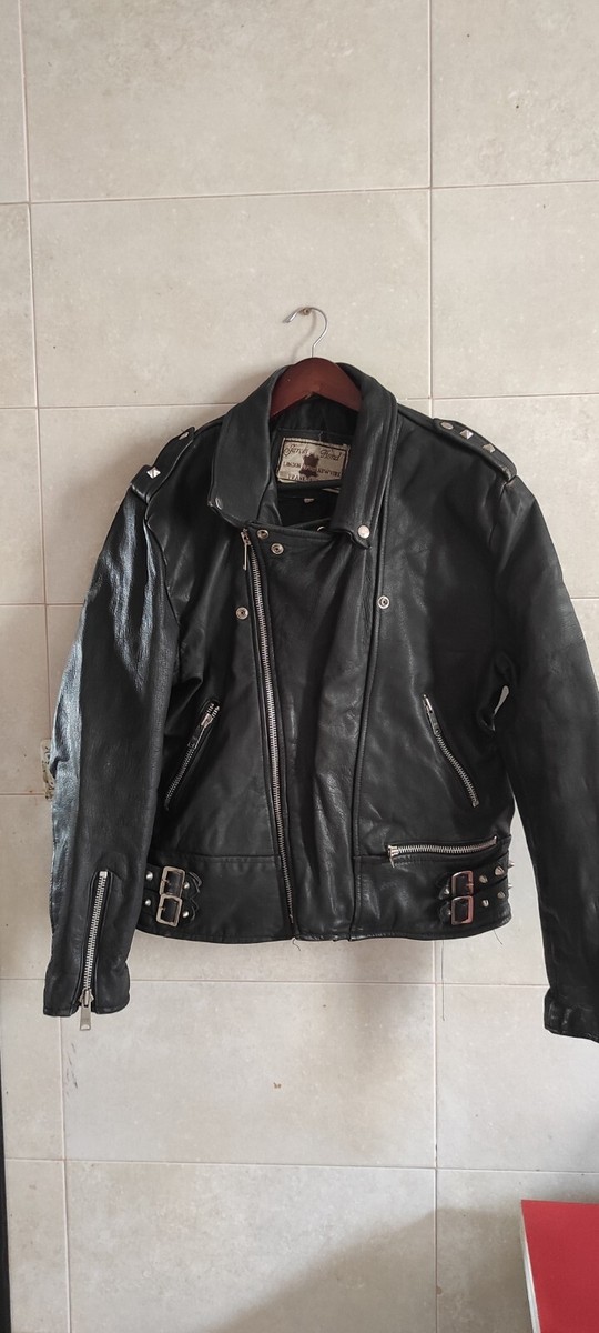 Jarvis Bond London Buffalo KAWASAKI Skull Leather Motocycle